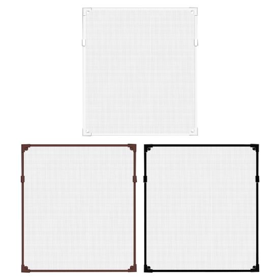 Магнитная противомоскитная сетка на окна, дышащая, клейкая, монтаж без сверления, для домашнего офиса, спальни, защита от мух, сетка для оконной рамы, занавеска