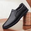 FashionMen Comfortable Loafers Genuine Leather Men Casual Shoes All-match Male Non-Slip Driving Shoes Fashion Handmade Slip-On Flats