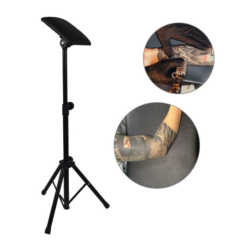 Tattoos Arm Rest Tripod Tattoos Armrest Stand Adjustable Height Soft Pad Arm Rest Stand for Tattoos Supplies Studio