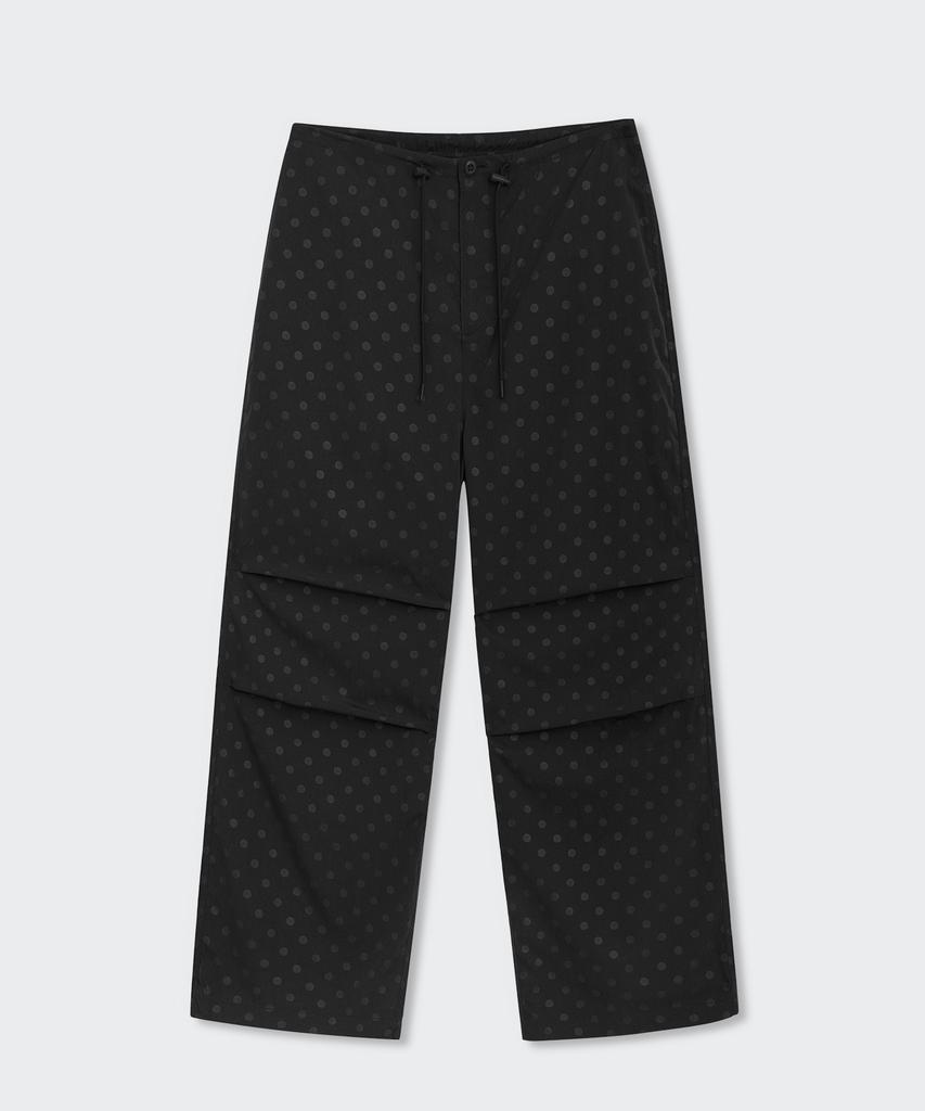 MUSINSA STANDARD WOMAN Women'S Polka Dot Parachute Pants [Black]