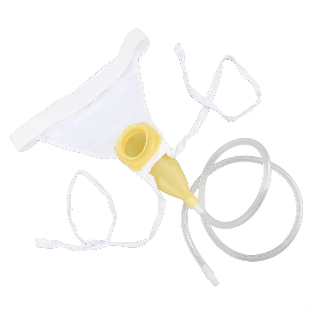 Urinary Collection System Leakproof Reusable 1000ml Capacity Latex Wearable Collection Urinal for Men Use