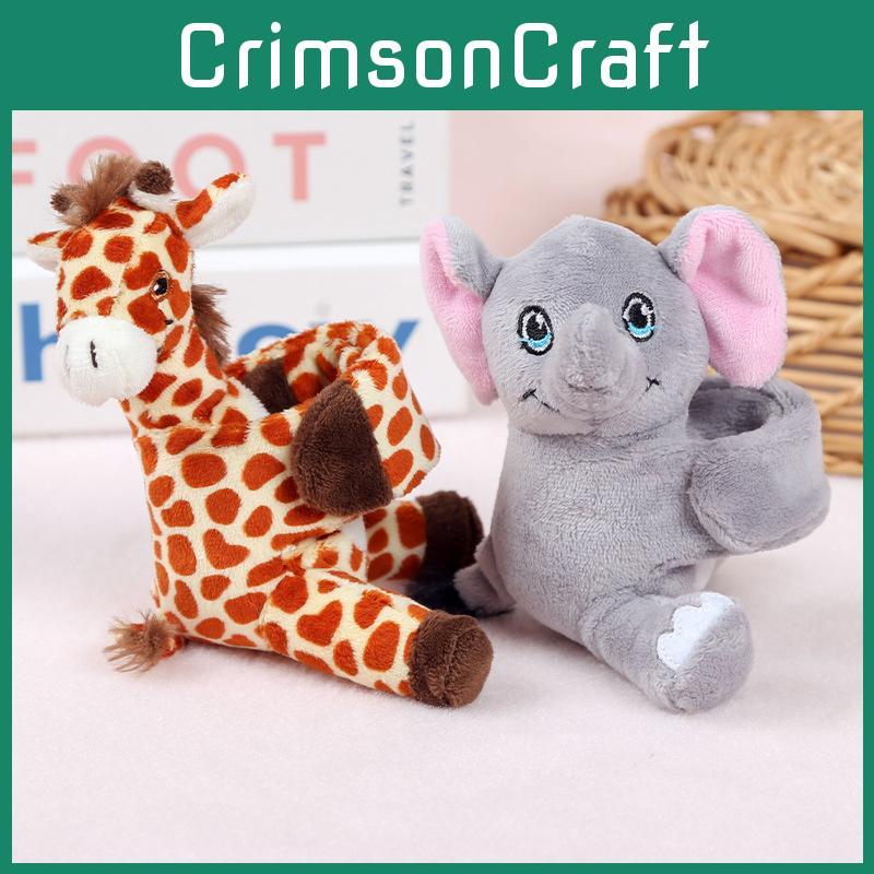 Elephant Unicorn Animal Plush Toy Wrist Puppet Handheld Doll For Kids And Girls Gift