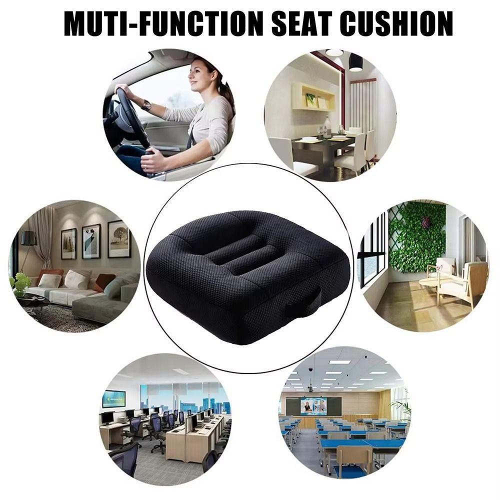Thickening Car Seat Booster Cushion Expand Field of View Car Cushion Auto Wedge Seat Pad Home