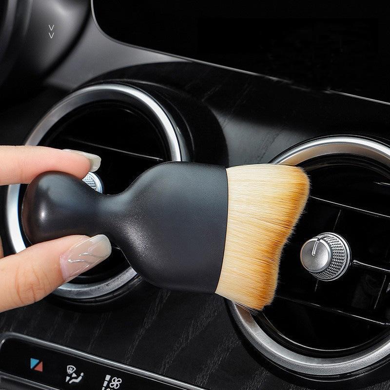 Car Air Conditioner Cleaning Brush Car Air Outlet Crevice Dust Removal Brushes for Car Interior Cleaning Brush Accessories