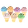 5Pcs Dollhouse Miniature Cute Resin Candy Sugar Ice Cream Pretend Play Toys