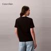Calvin Klein Jeans Women's CK Logo Print Cotton Knit Round Neck Short Sleeve T-shirt