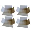 4 Packing Boxes 31 X 21 X 7.5 Cm