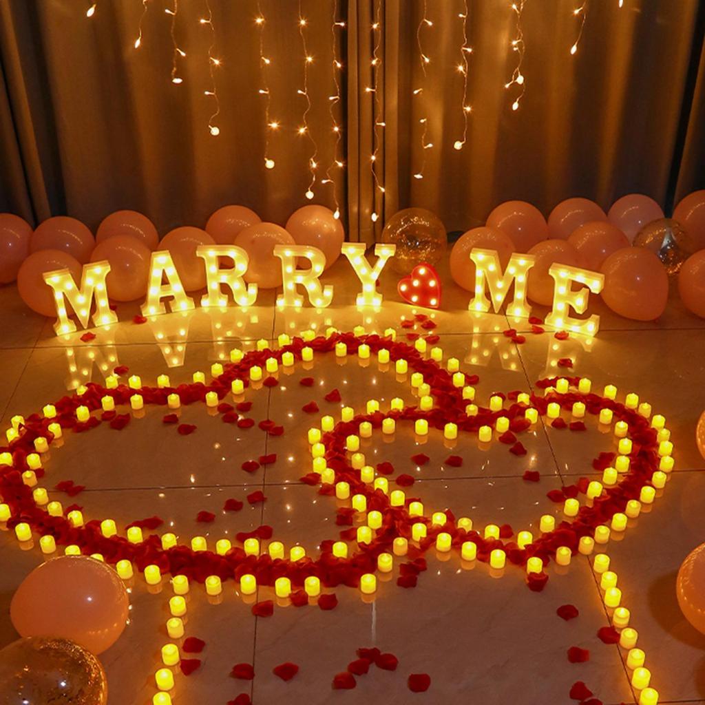 Беспламенные светодиодные свечи на батарейках, теплый свет, электрические свечи, чайные свечи для дома, праздничной вечеринки, Рождества, свадебного украшения