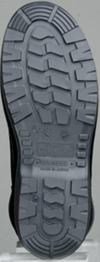 Safety Long Top Rubber Slip Fire Spread JIS T8101 Leather Type S Passed Black [Donkel] Shoes, Boots, 2-Layer Sole, Resistant, Resistant, E/F R2-04T