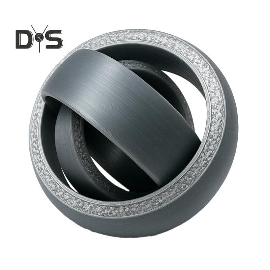 Игрушка-колечко для взрослых и подростков, вращающаяся спиннер для снятия стресса, для концентрации, снятия беспокойства, релаксации, EDC, настольная сенсорная игрушка