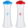 Пластиковые солонка и перечница с крышками, большая влагостойкая солонка, емкость для перца для домашней кухни, ресторана, кемпинга
