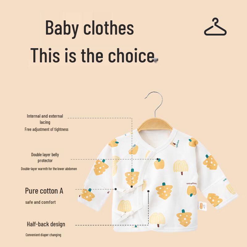 Babyprints Хлопковый боди-кимоно для новорожденного (2-Pack)