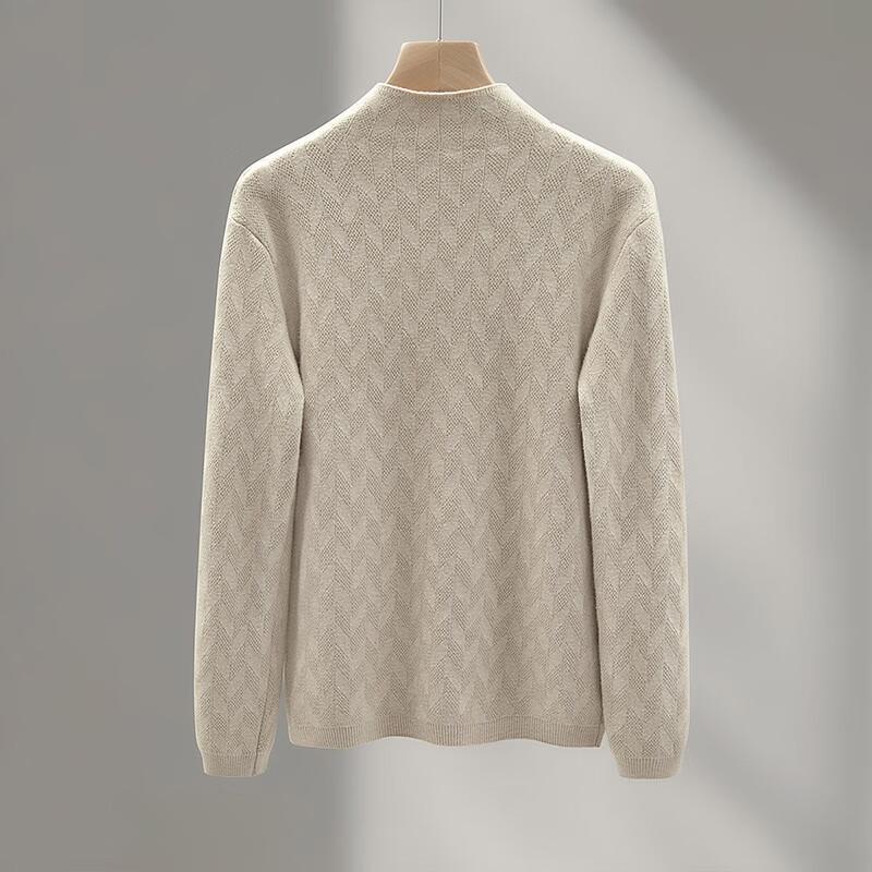 Siboerse Women's Semi-High Neck Slim Fit Knit Top