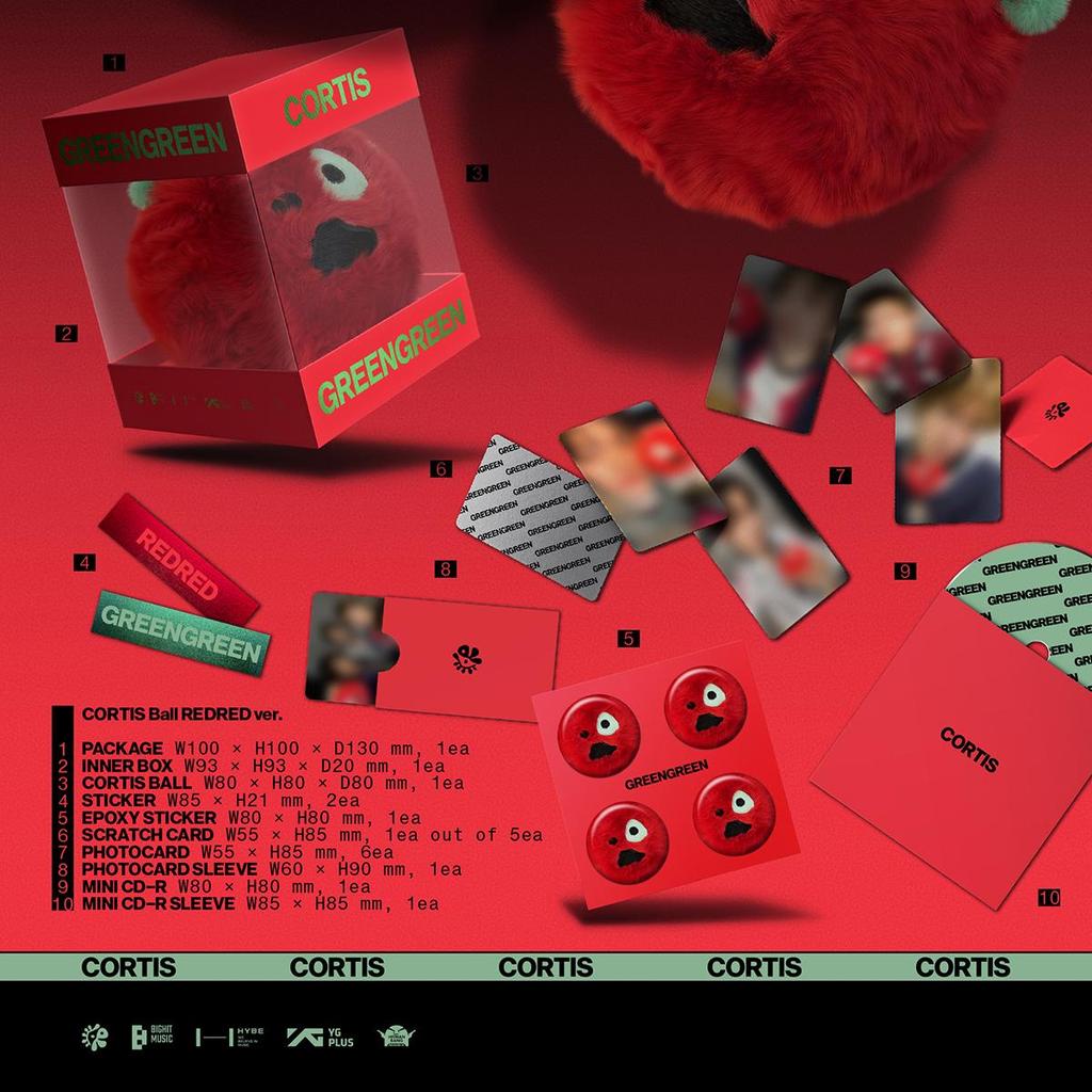 (CORTIS Ball ver.) CORTIS [GREENGREEN] 2nd EP ALBUM