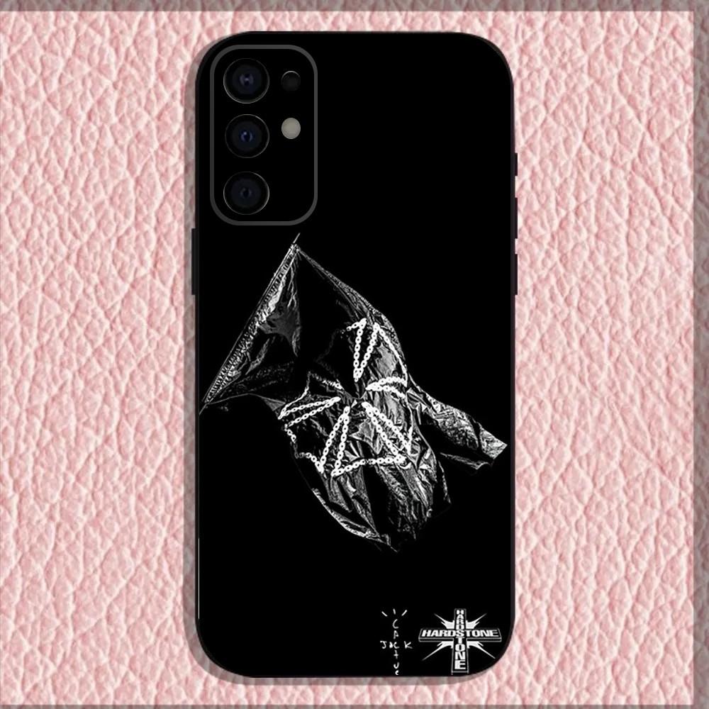 Жесткий чехол-психофон Don T-Toliver для Samsung S25, S24, S21, S22, S23, S30, Ultra, S20, Plus, Fe, Lite, Note, 10, 9, 5G Черный