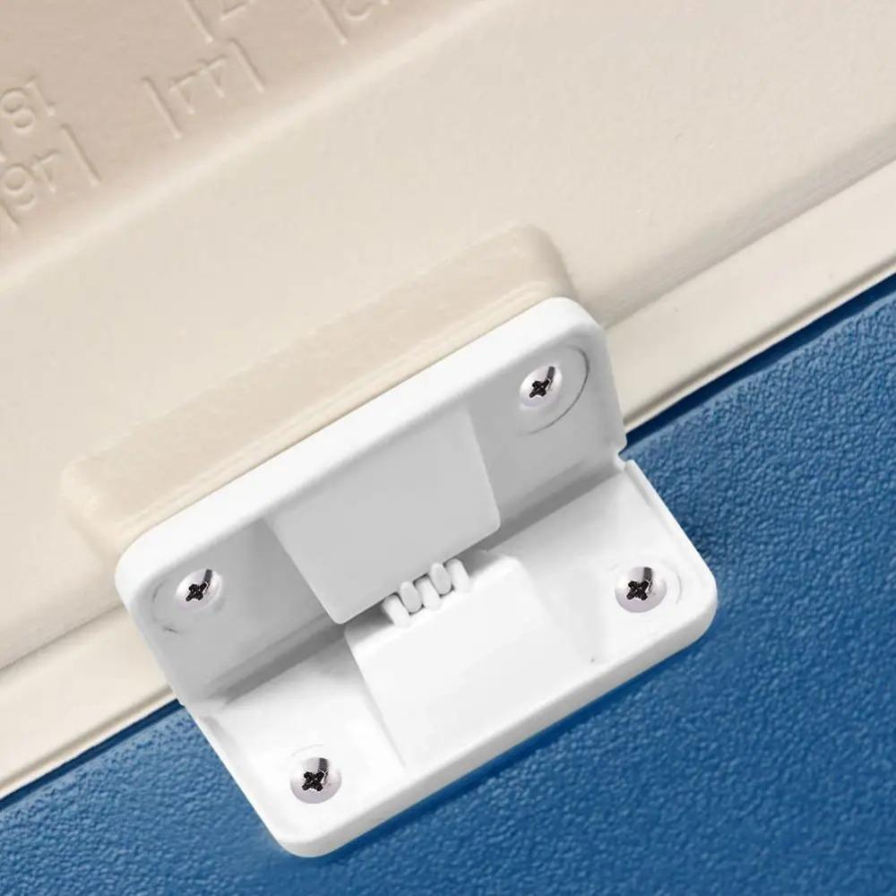 Plastic Material Plastic Hinge 2 Pcs Replacement Hinge Small Refrigerator