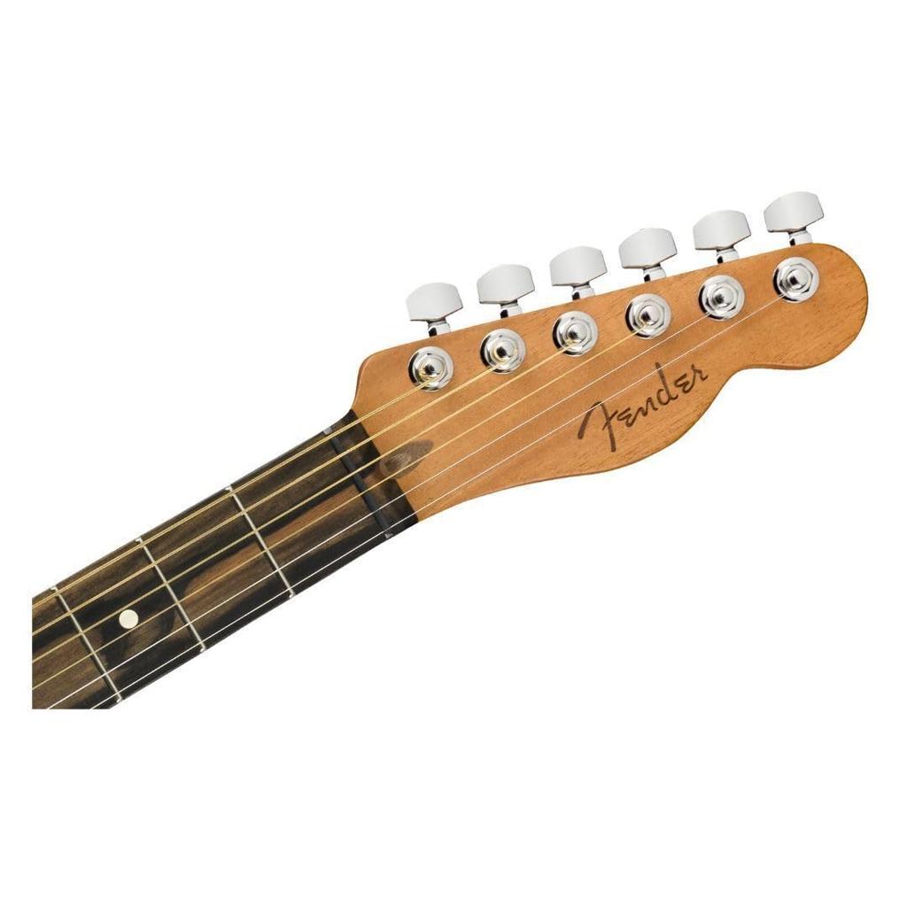 Fender American Ebony gig bag included Acoustasonic® Telecaster®, Fingerboard, Black,