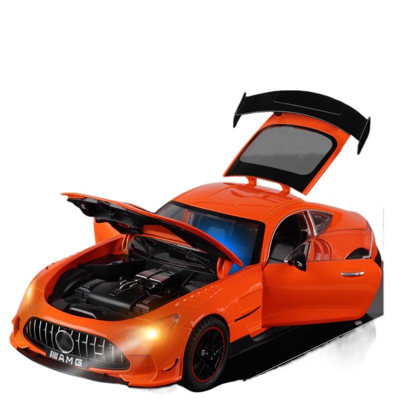 1/18 BENZ AMG крутая спортивная машина, модель из сплава, крутой звук и свет, детализированный салон, воссоздание деталей, изысканное настольное украшение