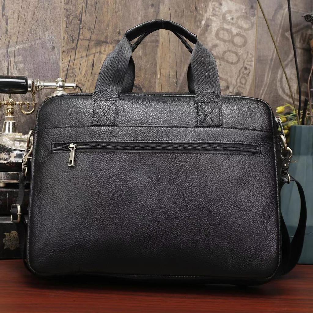 Мужская сумка для ноутбука из натуральной кожи, верхний слой из коровьей кожи, сумка через плечо, деловая дорожная сумка, большая вместительная мужская сумка