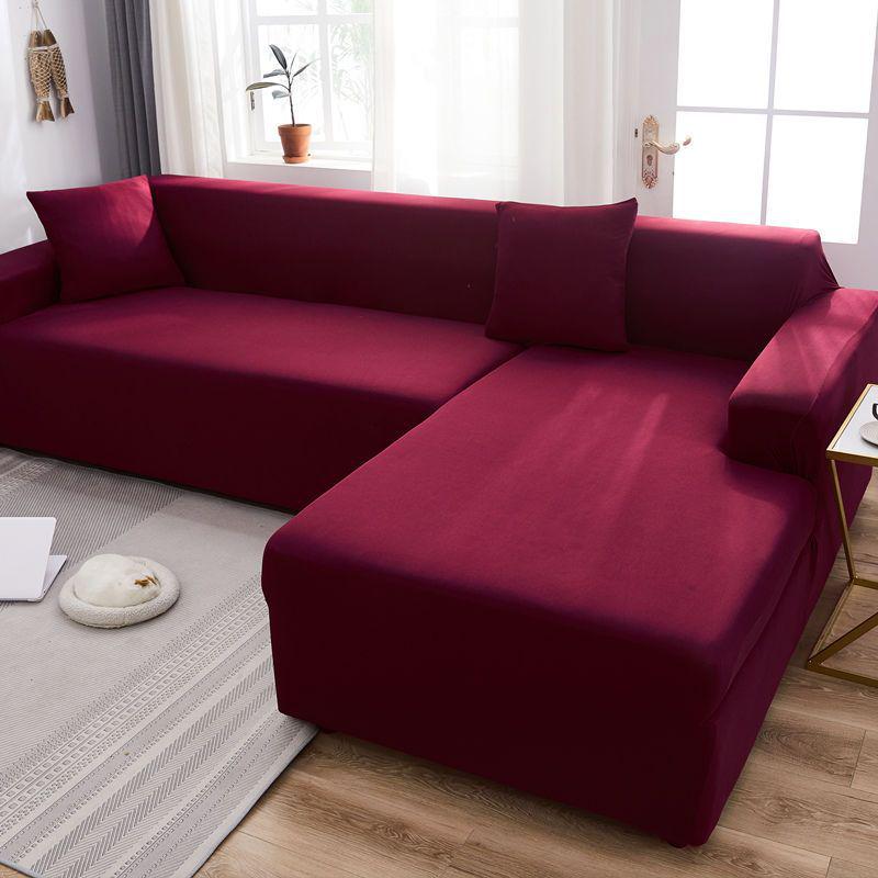 Универсальный эластичный чехол для дивана - Однотонный, Защита от царапин, Защита в четыре сезона для шезлонга