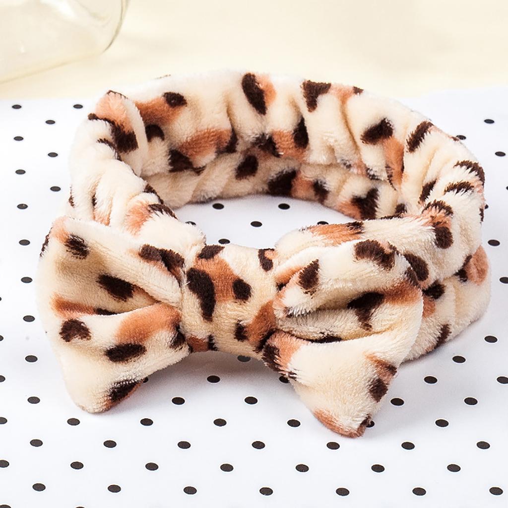 Спа-ванна Душ Макияж Мытье лица Косметическая повязка на голову Повязка для волос Бархатная повязка на голову