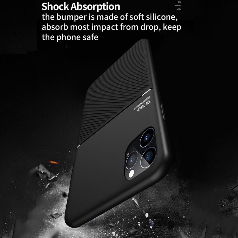 Чехол-подставка с текстурой кожи для iPhone 14 13 12 11 Pro Max X XR XS Max 8 7 6S 6 Plus, противоударный, мягкий ТПУ, задняя крышка