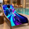 Beach Towel with Jude Bellingham Design, Quick Dry Lightweight Towel for Swimming Pool Travel