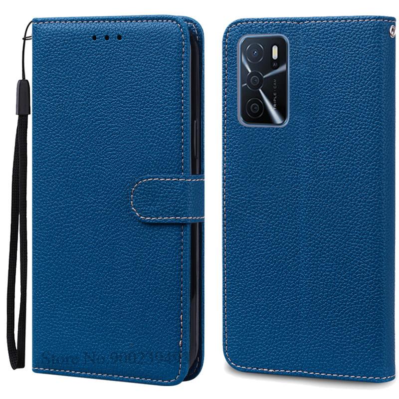 Для OPPO A16 Чехол Кошелек Флип Кожаный Чехол Для Oppo A16s Чехол OppoA16 s CPH2269 CPH2271 Силиконовый Чехол Для Oppo A16 A16s Чехол