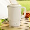 800ml Collapsible Travel Electric Kettle BPA-Free Auto Shut-off Foldable Design Portable 600W Water Boiler Small Kettle