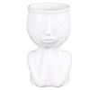 Ceramic Face Planter Pot Nordic Style Modern Innovative Face Succulent Planter Pot for Home Office