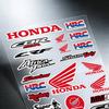 ДЛЯ HONDA HRC H WING Мотоциклетные Светоотражающие Наклейки Водонепроницаемые Декали для Шлема Скутера Топливного Бака Ящика для Инструментов Гонки XL0