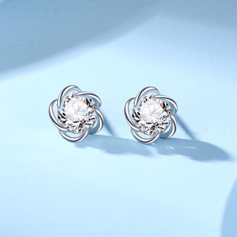 Серьги S999 Pure Silver Week, модный подарочный набор из подобранных по индивидуальному заказу серег из стерлингового серебра