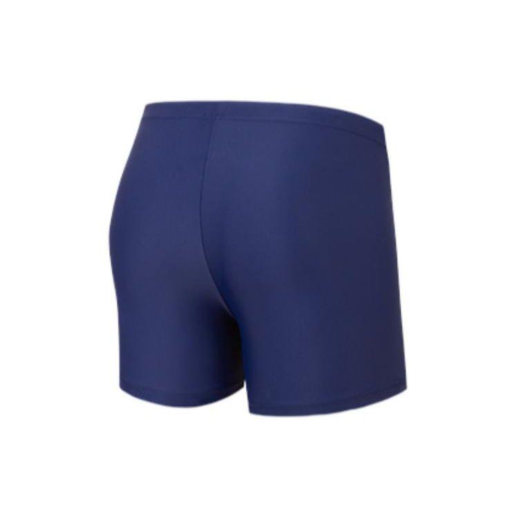 Anta Логотип с принтом, эластичный пояс, прямые штанины, спортивные плавки, мужские плавки, синий цвет 992227881-2