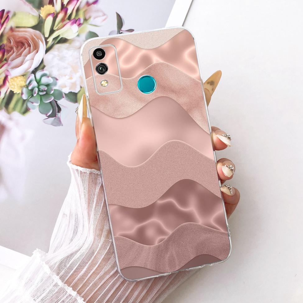 Transparent Cover For Honor 9X Lite Case Cute Fashion Butterfly Funny Painted Casing For Honor JSN-L21 JSN-L22 JSN-L23