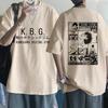 KGB Y2k Manga Tshirt Hajime No Ippo Hip Hop EU Size TShirt Anime Harajuku Tee Tops Men Women Makunouchi Takamura T-Shirt Clothes