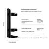 Shake-Proof Car Extinguisher Mount Bracket Eco Friendly ABS Holder for Auto Emergency Fire Safety Equipment