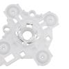 Right Car Side Mirror Glass Lens White Plastic Bracket Clip Holder for Honda