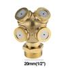 1/2 Inch Misting Sprinkler Garden Watering Irrigation Spray Nozzle Brass Mist Sprayer
