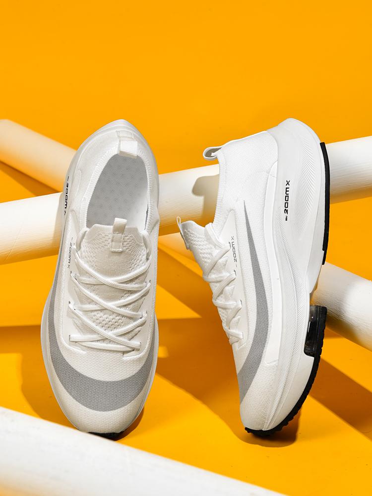 Кроссовки для бега Специальные кроссовки для марафона с воздушной подушкой для мужчин и женщин Спортивные дышащие легкие удобные нескользящие кроссовки для женщин