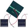 3 Pcs 0.45W 2V Solar Panel Polysilicon Solar Power Cells DIY Solar Panel  DIY Battery Projects