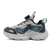 Kids Lightweight Breathable Mesh Running Shoes With Rotary Buckle Closure Boys Fall Winter