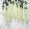 12Pcs Simulated Flower Garland Realistic Wisteria Vines Easy To Clean Reusable Wisteria