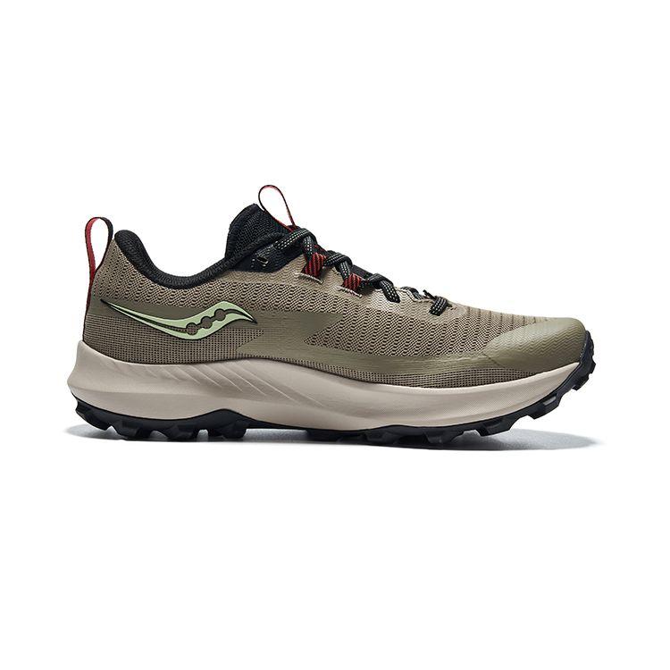 SAUCONY Peregrine 13 Повседневные Удобные Универсальные Нескользящие Кроссовки с Низким Верхом Мужские кроссовки Кофе Черный S20838-31