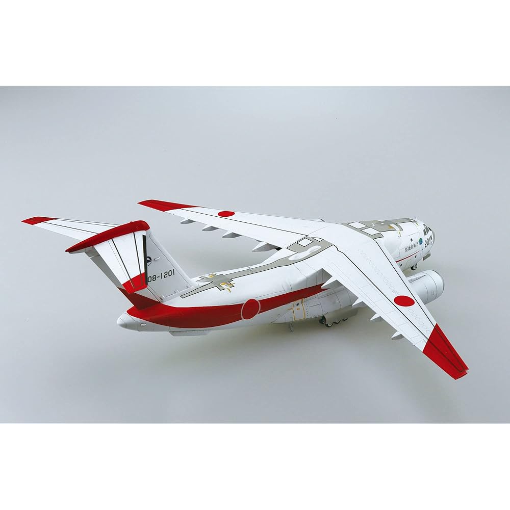Aoshima Bunka Kyozai Серия самолетов 1/144 №. 5-й транспортный самолет C-2 Сил самообороны Японии "Прототип" Пластиковая модель