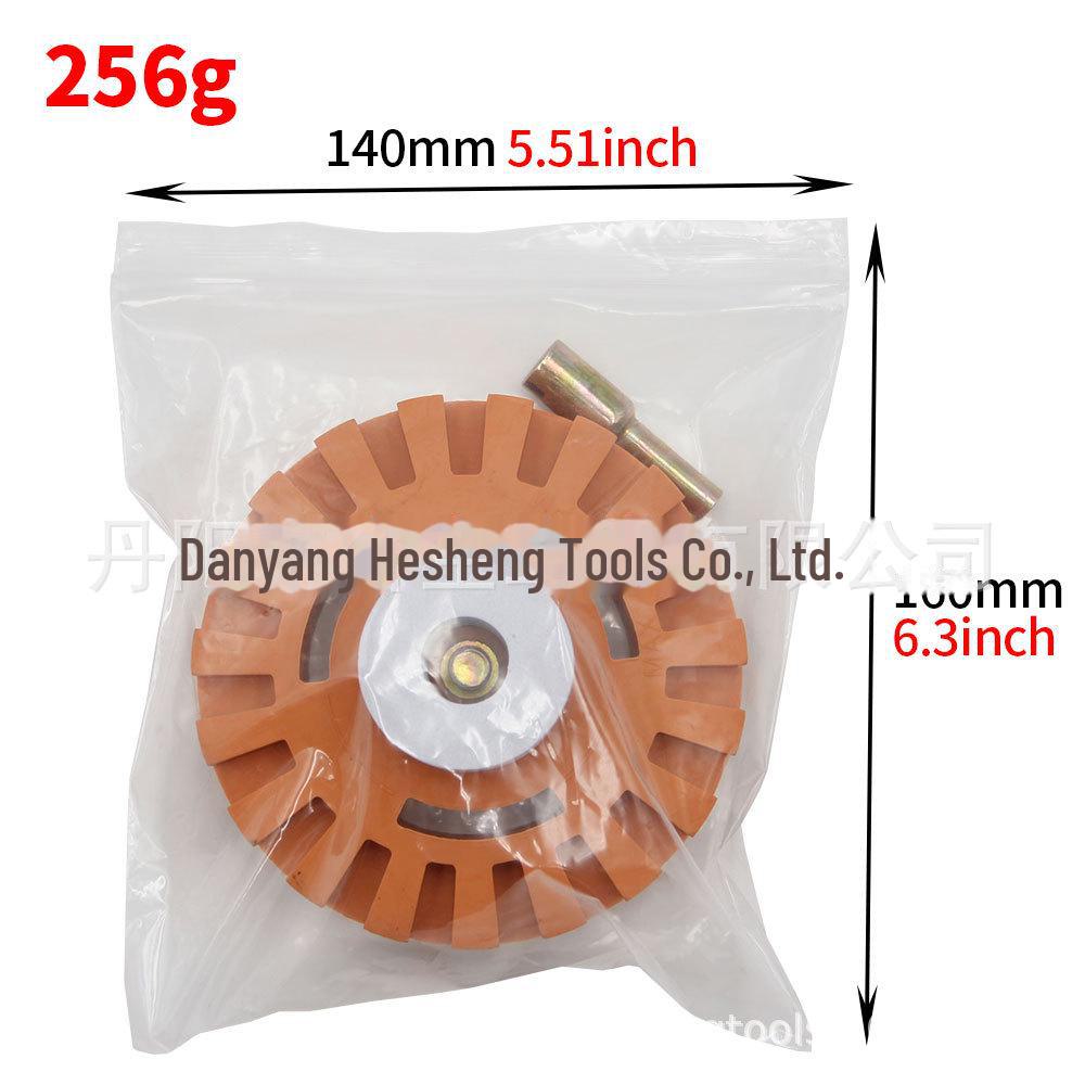 4-дюймовый пневматический диск для удаления клея, 20-мм резиновый шлифовальный круг для полировки автомобильных шин.