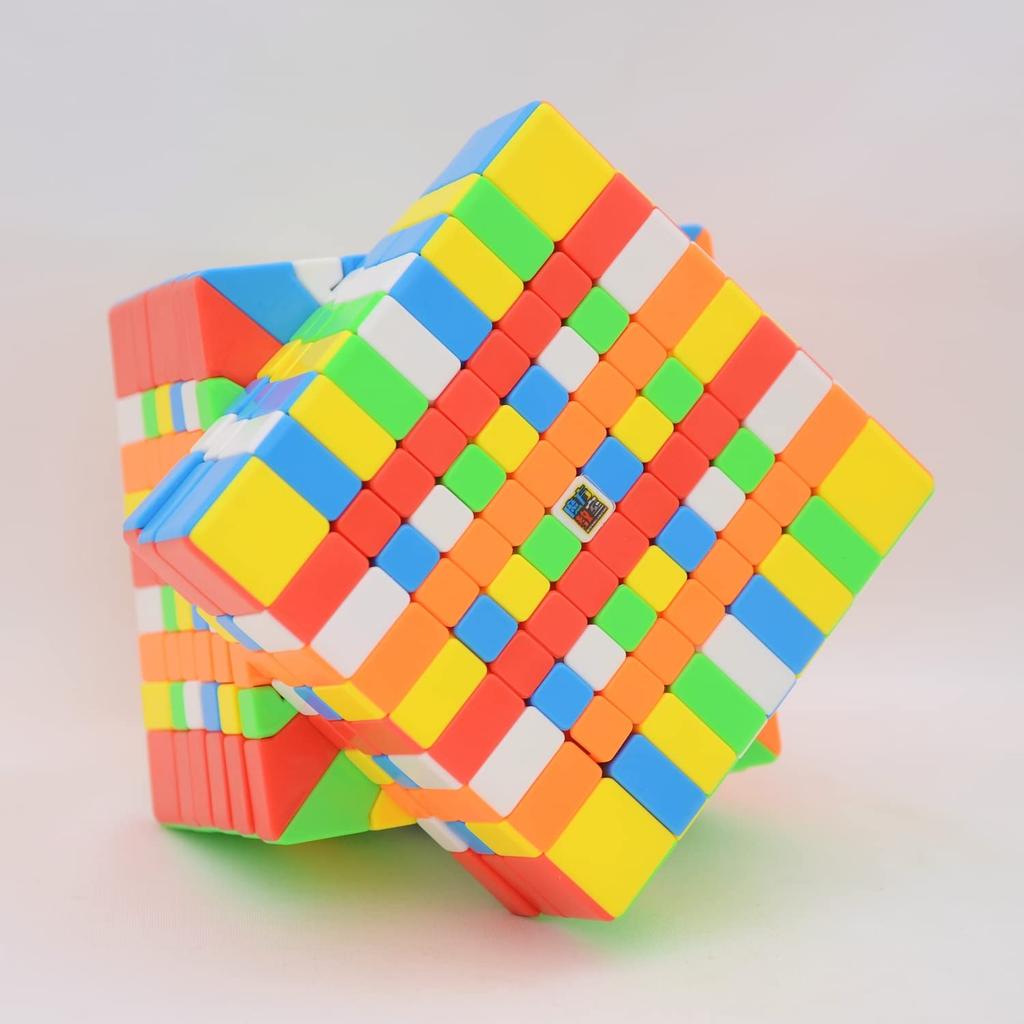 Bucubke Moyu Meilong 9x9 Magic Cube без наклеек Классная головоломка Magic Cube MoFang JiaoShi MFJS MEILONG 9x9x9 Игрушка-головоломка-куб