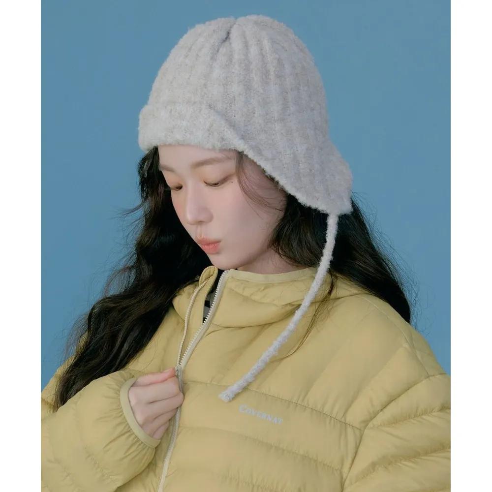 ЖЕНСКАЯ Шляпа-ушанка из букле Cloverheart Серая CO2504CA80GR 277556
