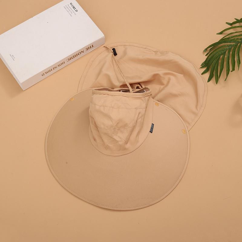 Летняя шляпа для женщин, защита шеи от ультрафиолета, солнцезащитный козырек для мужчин, для рыбалки, пешего туризма, широкополая шаль, солнцезащитный крем, кепка с хвостиком, не определено