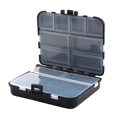 Коробка для рыболовных приманок, двухсторонняя, с несколькими отделениями, портативная, водонепроницаемая, прочная, для искусственных рыболовных приманок, органайзер, кейс для хранения, контейнер