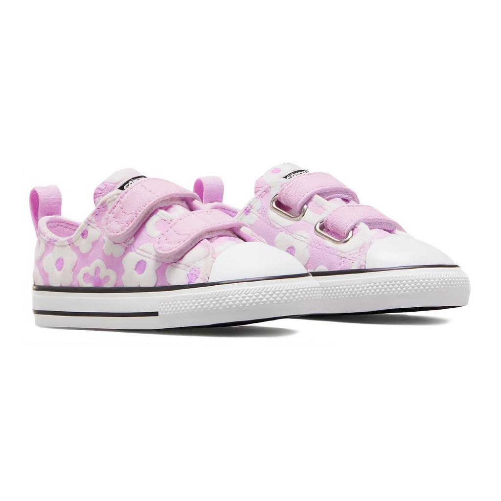 Converse Chuck Taylor All Star Floral Low Top Canvas Shoes Baby Sneaker Purple A09079C